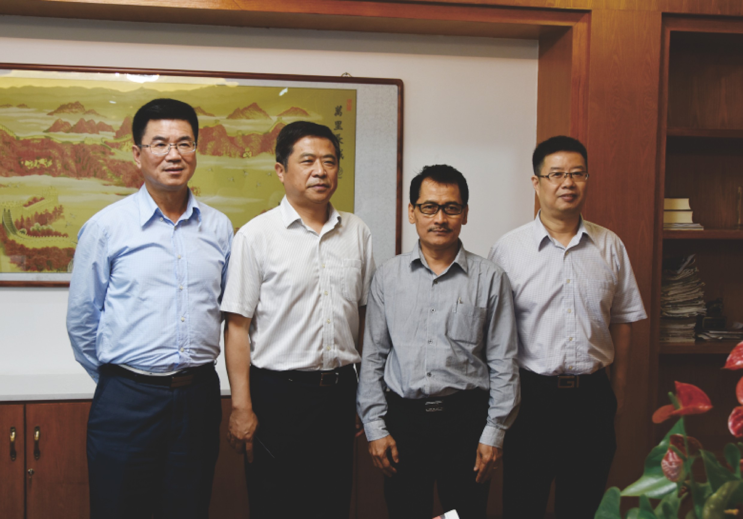 Indonesian Golden Light Group client visits Jianglian